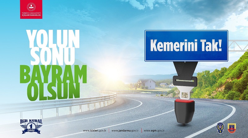 Ailemize, sevdiklerimize güvenle kavuşmak için lütfen trafik kurallarına uyalım.